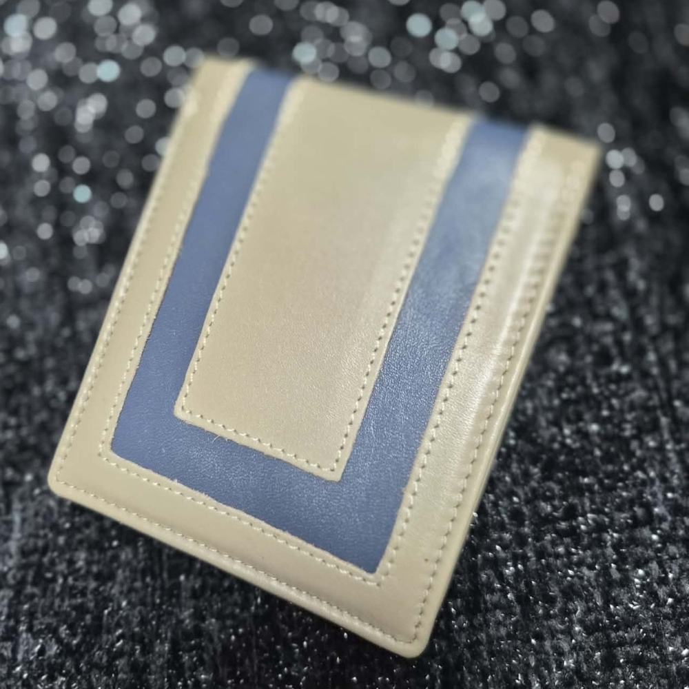 💃STYLISH💃 FINE ITALIAN LEATHER ~ LASER DECO/WESTERN DESIGN WALLET 💥UNISEX💥